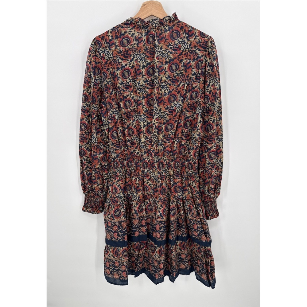 Lauren Ralph Lauren Womens Pre Fall Floral Drop Waist Dress Size 14 Boho Comfort - Picture 5 of 10